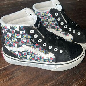 Kids high top Vans, size 1